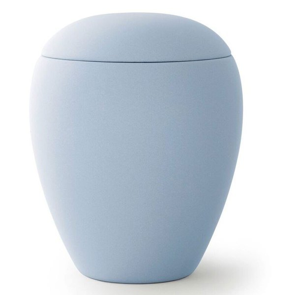 Terra Sky Blue Ceramic Keepsake Urn