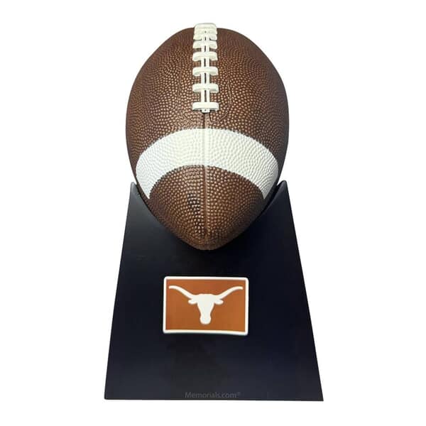 Texas Longhorns Football Cremation Urn