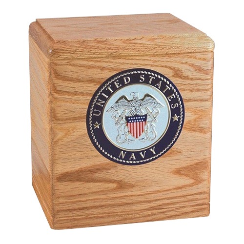 Freedom Oak Navy Urn