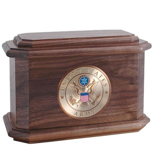 Patriot Walnut Wood Cremation Urns