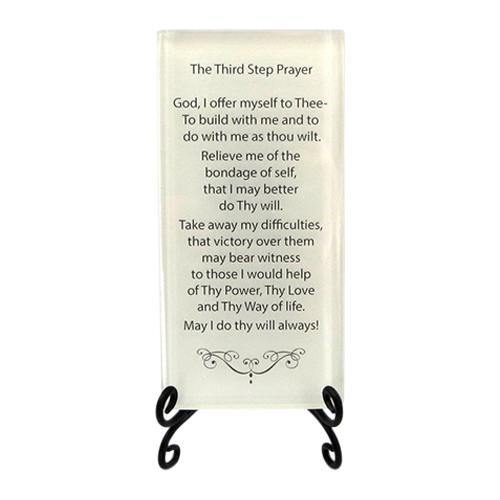 The Third Step Prayer Plaque