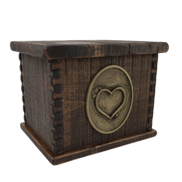 Timber Heart Companion Wood Urn