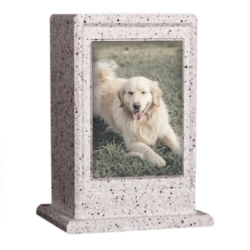 Timeless Photo Stone Pet Urn