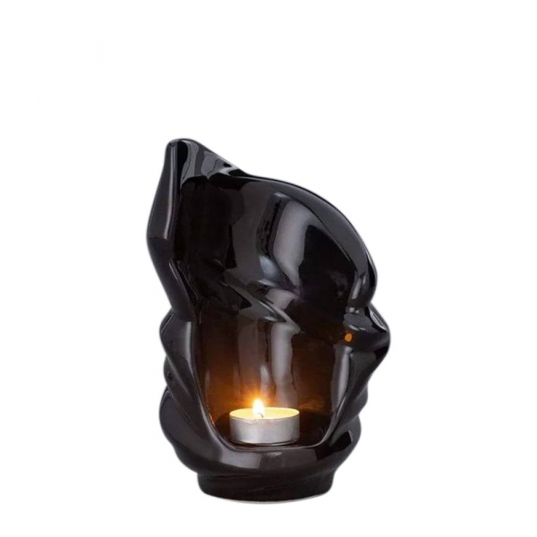 Toga Light Black Keepsake Urn