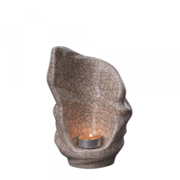 Toga Light Crackled Keepsake Urn