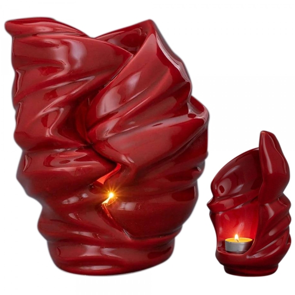Toga Light Red Cremation Urns