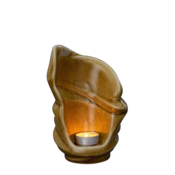 Toga Light Sand Keepsake Urn