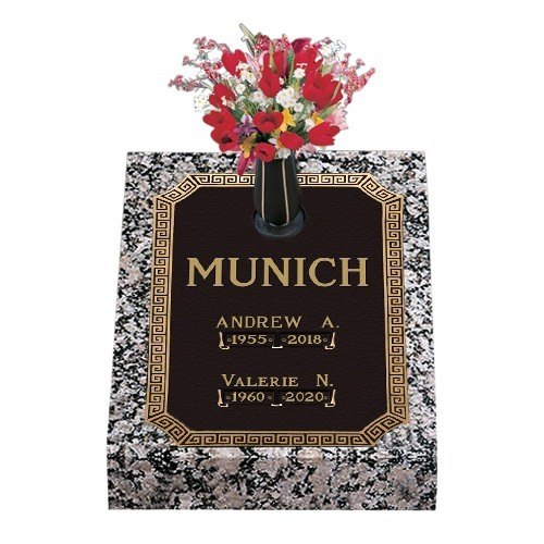 Together Forever Companion Deep Bronze Headstone 24 x 30 Together Forever Companion Deep Bronze Headstone 24 x 30