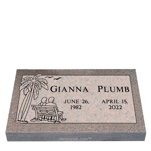 Together Forever Granite Grave Markers