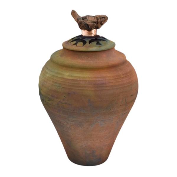 Togetherness Raku Cremation Urn