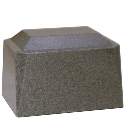 Topeka Gray Cultured Cremation Urn Topeka Gray Cultured Cremation Urn