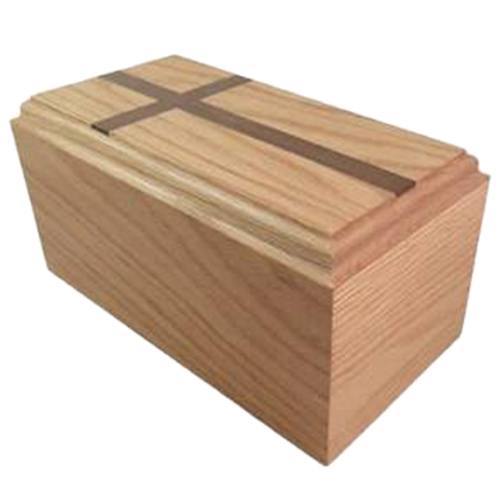 Traditional Oak Cremation Urn