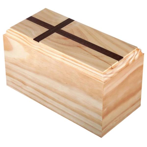 Traditional Pine Cremation Urn