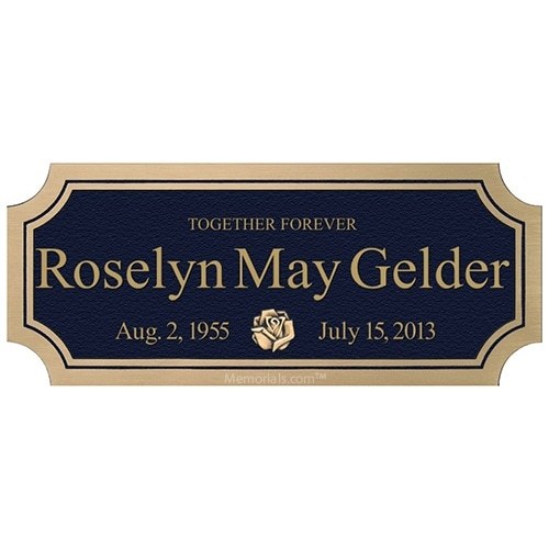 Tranquility Memorial Crypt Plaque