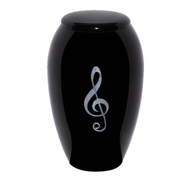 Treble Clef Cremation Urn