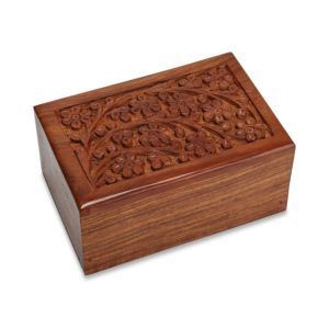 Tree of Life Large Wood Urn