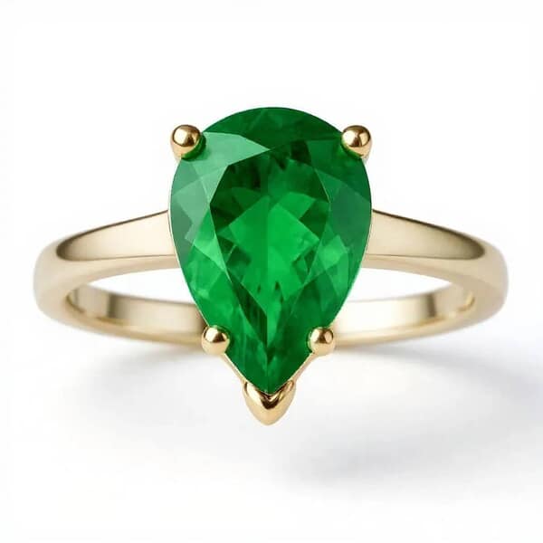 Trinity Green Garden Cremation Diamond Ring