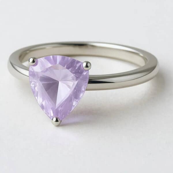 Trinity Peace Cremation Diamond Ring