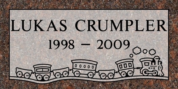 Trinity Railway Child Granite Grave Markers
