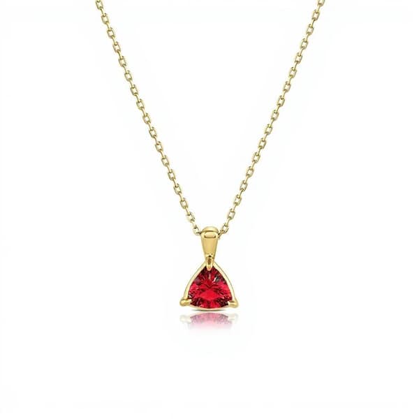 Trinity Scarlet Cremation Diamond Necklace