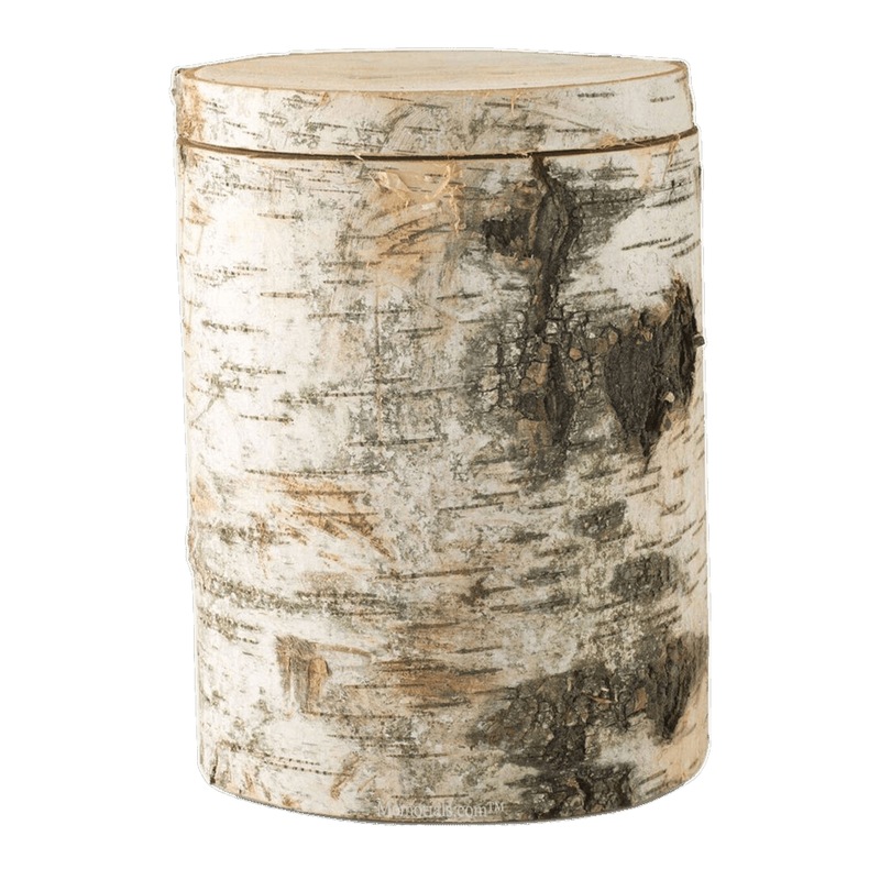 True Birch Cremation Urn