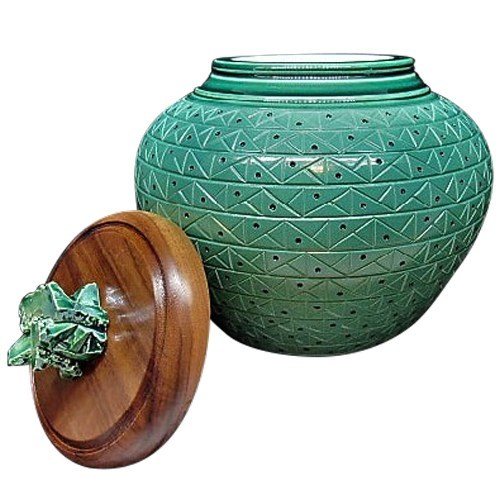 Turquoise Peace Cremation Urn