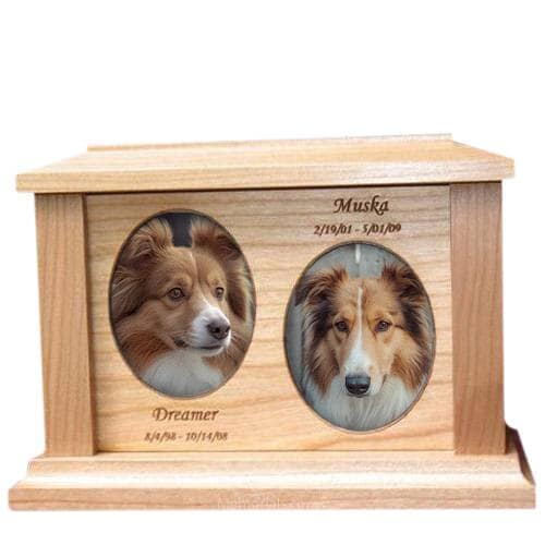Two Forever Picture Cremation Urn Small