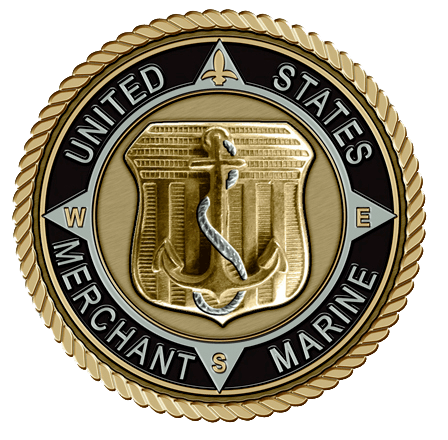 United States Merchant Marine Extra Large Medallion