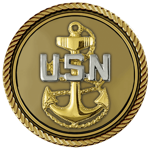 United States Navy Anchor Medallion