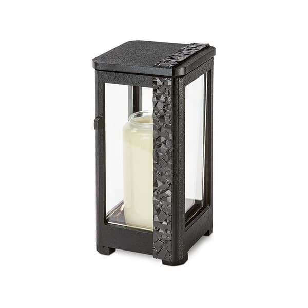 Unity Black Small Grave Marker Candle Lamp