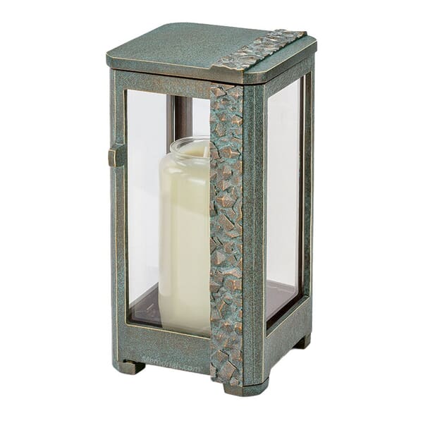 Unity Patina Grave Marker Candle Lamps