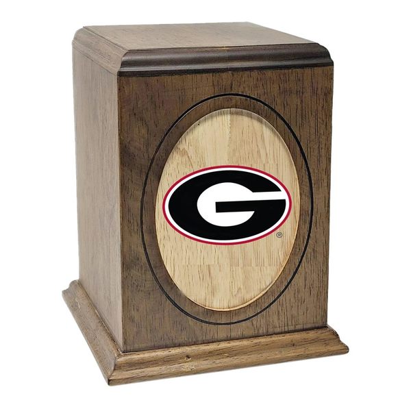 University of Georgia Bulldogs Wooden Urn