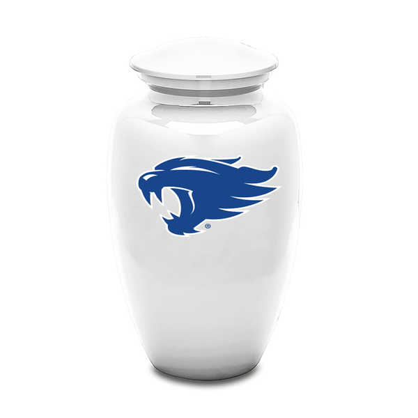 University of Kentucky Wildcats White Cremation Urn