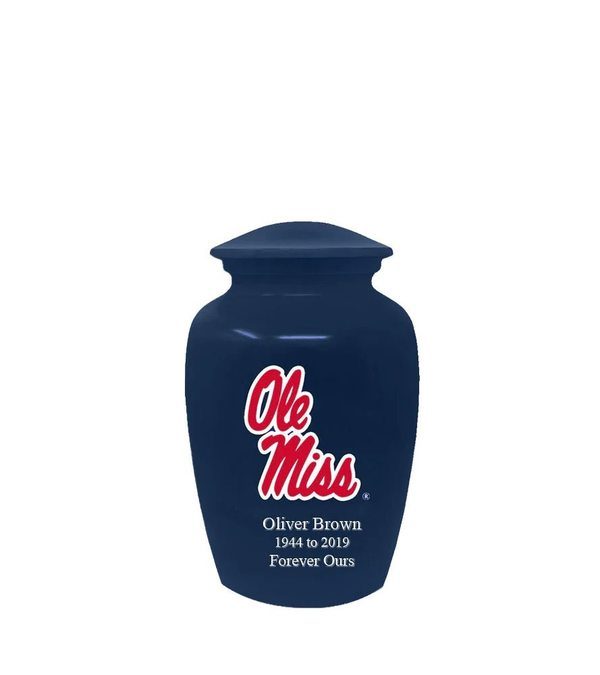 University of Mississippi Ole Miss Rebels Keepsake Urn