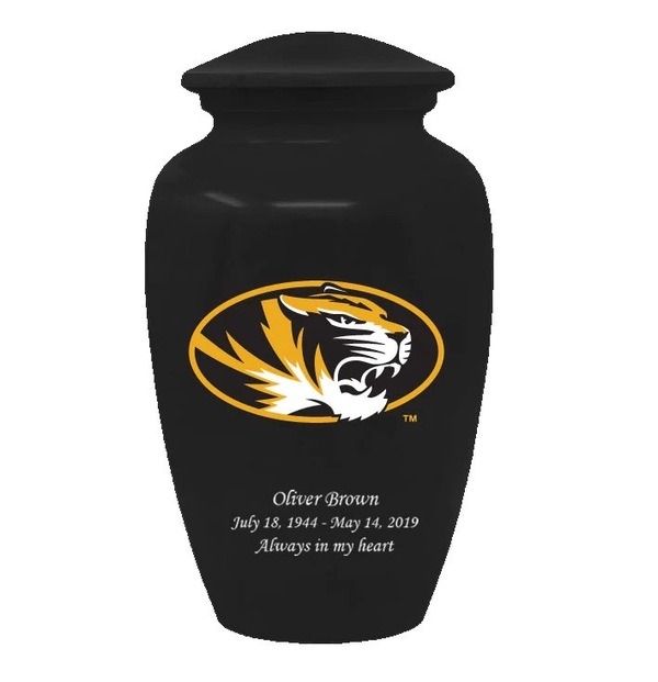 University of Missouri Tigers Cremation Urn