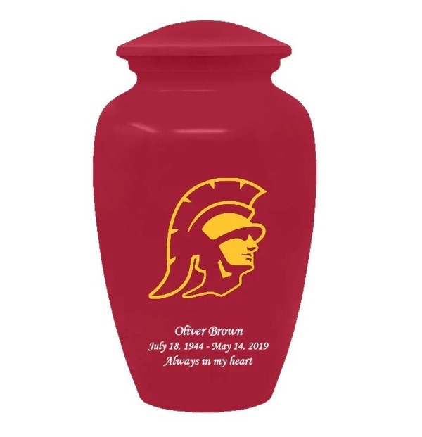 University of Southern California Trojans Cremation Urn 