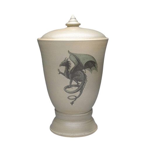 Gothic Dragon Cremation Urn