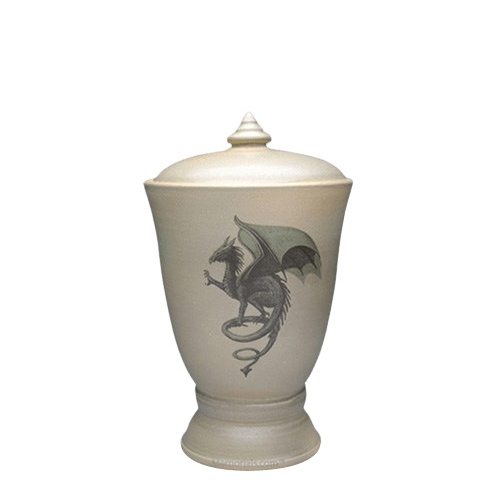 Gothic Dragon Small Cremation Urn