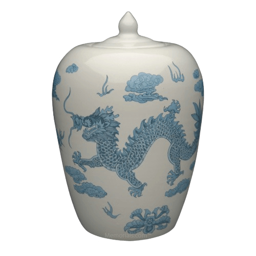 Chinese Dragon Companion Cremation Urn