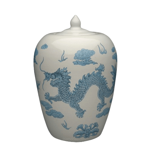 Chinese Dragon Cremation Urn