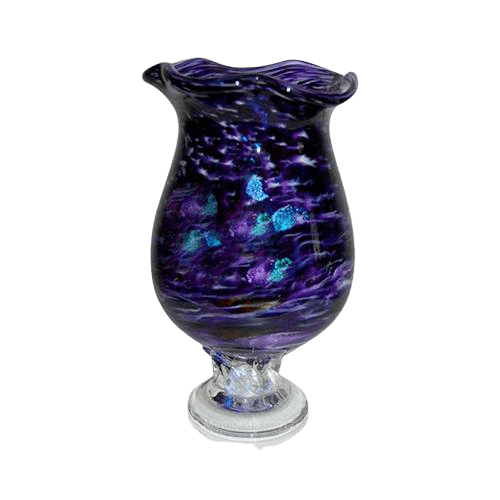 Purple Diochroic Cremation Urn