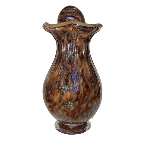 Caramel Dream Glass Cremation Urns