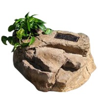 Valor Pet Memorial Rock & Tree