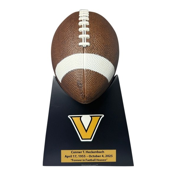 Vanderbilt Commodores Football Cremation Urn