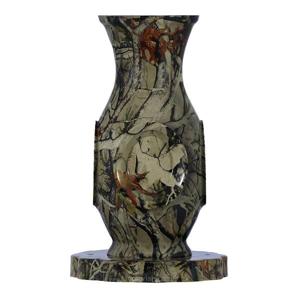 Vase of Life Camo Luxury Cremation Urn