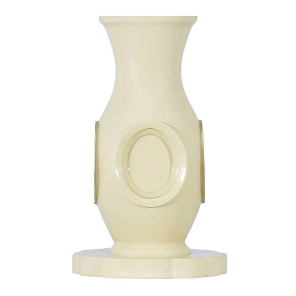 Vase of Life Cream Luxury Cremation Urn