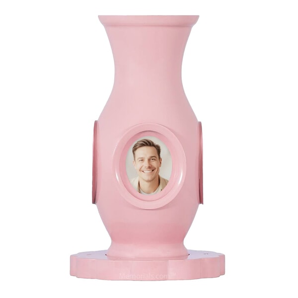 Vase of Life Pink Luxury Cremation Urn