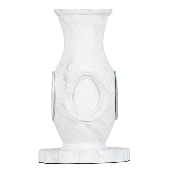 Vase of Life White Luxury Cremation Urn