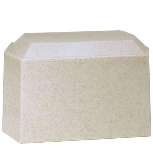 Veil White Granite Cultured Urn Veil White Granite Cultured Urn
