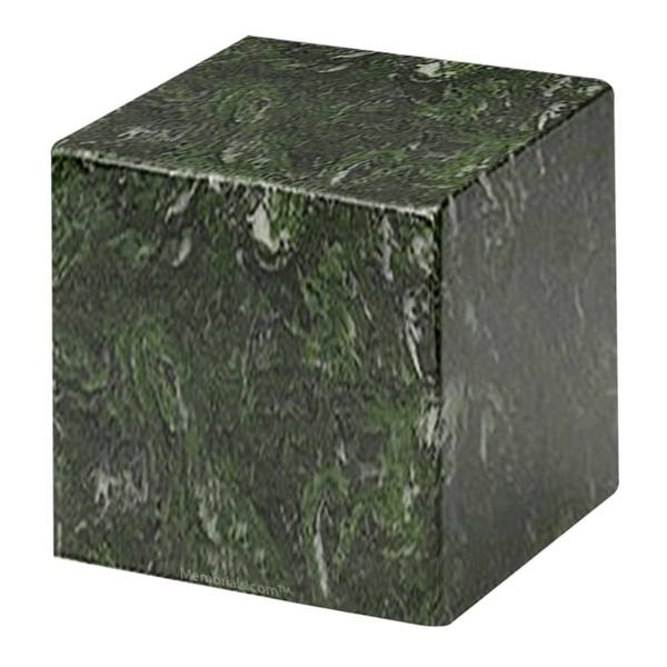 Verde Cube Pet Cremation Urn